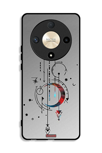 Tolwak Honor X9b Protective Case Cover Moon And Arrows Art Pattern