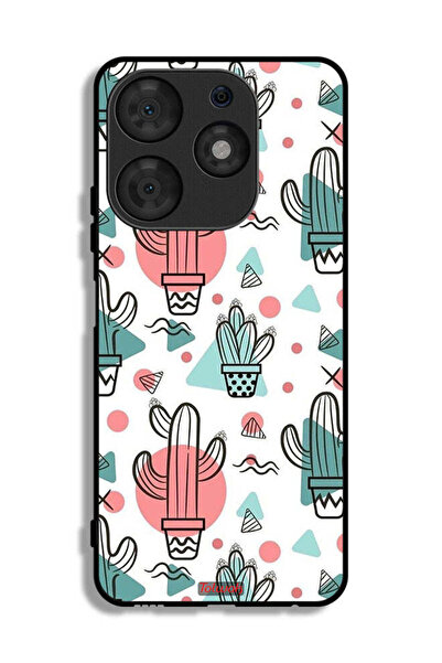 Tolwak Tecno Spark 10 Pro Protective Case Cover Cactus