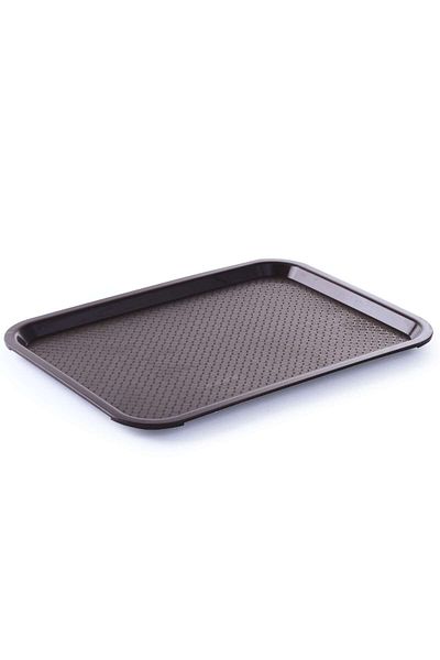 HENDI Taca z polipropylenu Fast Food 35x45cm - brązowa