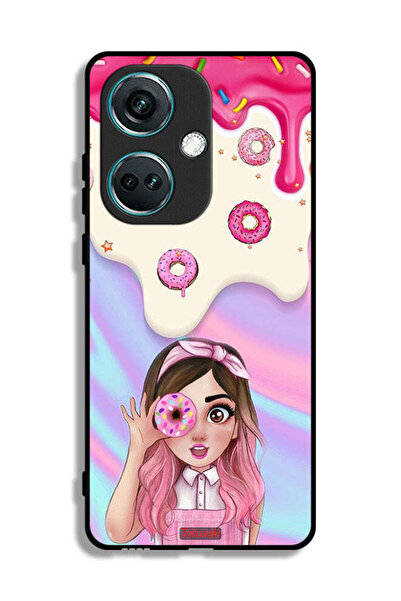 Tolwak غطاء حماية لهاتف OnePlus Nord CE3 يحمل دونات