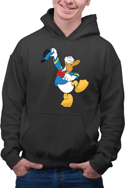 OEM Men's Hoodie Donald Duck Happy Sailor Strong