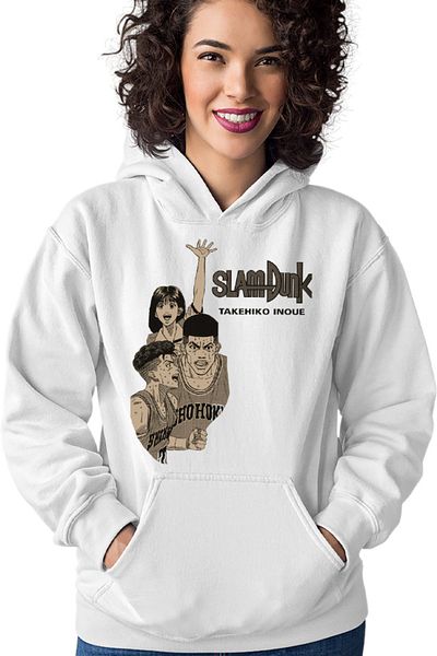 OEM Women's Hoodie Slam Dunk Otaku Japan Team Cosplay