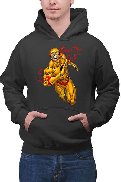 OEM Men's Hoodie Flash Run Fast Fight Forever Cool Strong