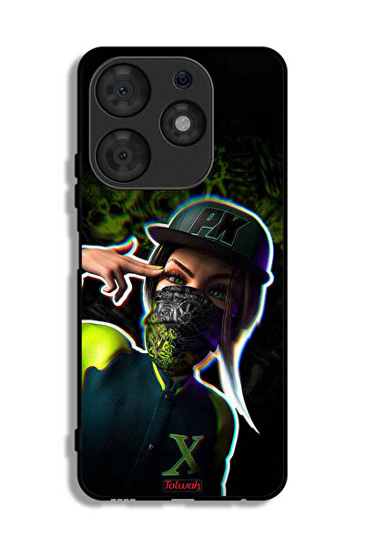 Tolwak Tecno Spark 10 Pro Protective Case Cover Girls Aesthetic Art