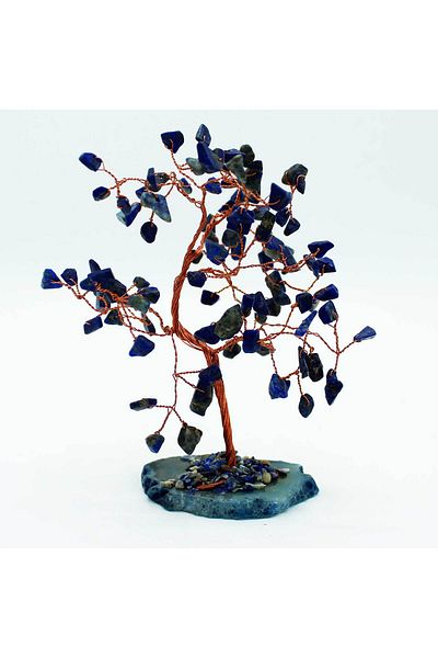 OEM CRYSTAL TREE | TREE OF LIFE | 100 SODALITE CRYSTALS FOR INTUITION DEVELOPMENT *