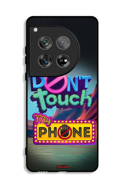 Tolwak غطاء حماية لهاتف OnePlus 12 - لا تلمس هاتفي