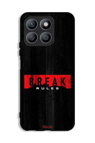 Tolwak Honor X8b Protective Case Cover Break Rules