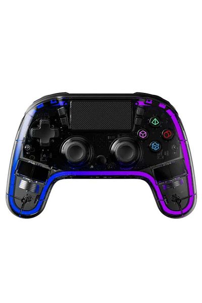 porodo Gaming PS4 Gamepad Transparent Controller - Black
