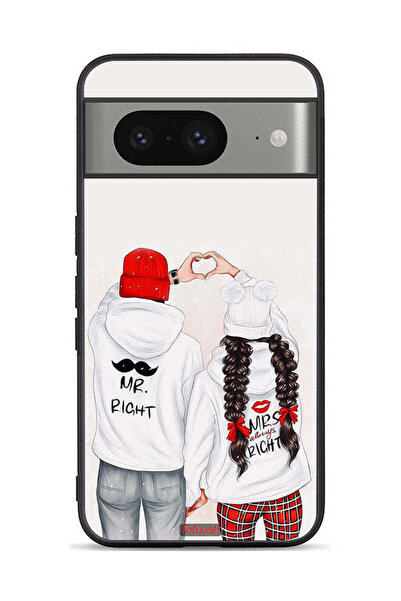 Tolwak غطاء حماية لجهاز Google Pixel 8 - يمين ويمين دائمًا