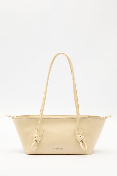 Manuka Bonnie Binding Detail Bag Butter Yellow