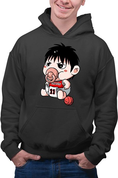 OEM Men's Hoodie Slam Dunk Mitsui Basket Star Anime Bebe