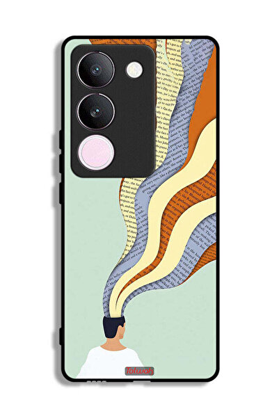 Tolwak غطاء حماية فيفو V29 مع رسمة داتا إن مايند