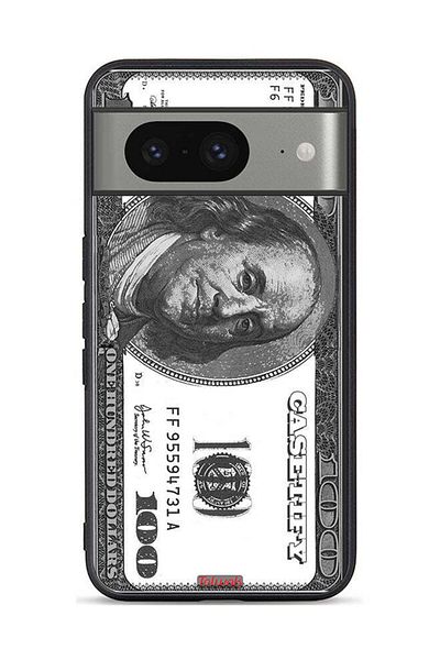 Tolwak Google Pixel 8 Protective Case Cover Dollar Pattern