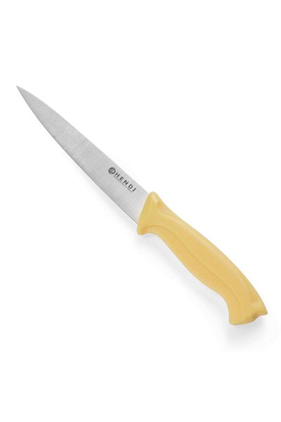 HENDI Nóż do filetowania drobiu HACCP 300mm - żółty - 842539