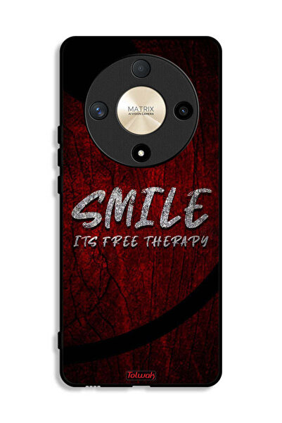 Tolwak Honor X9b Protective Case Cover Smile Its Free Therapy