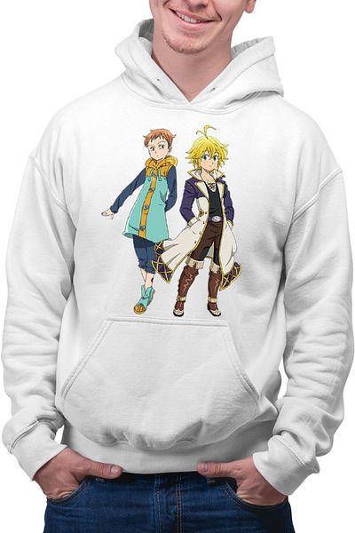 OEM Hanorac Barbati Seven Deadly Sins King Melodias Super Power