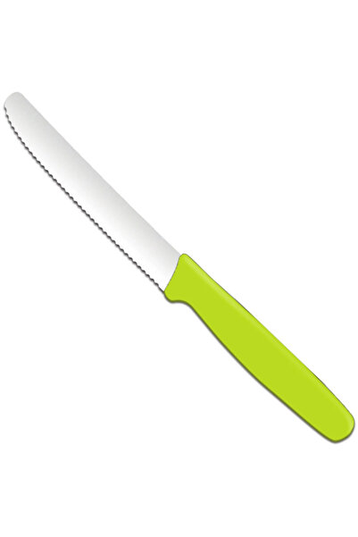 HENDI Cuțit utilitar zimțat 112/211 mm - verde