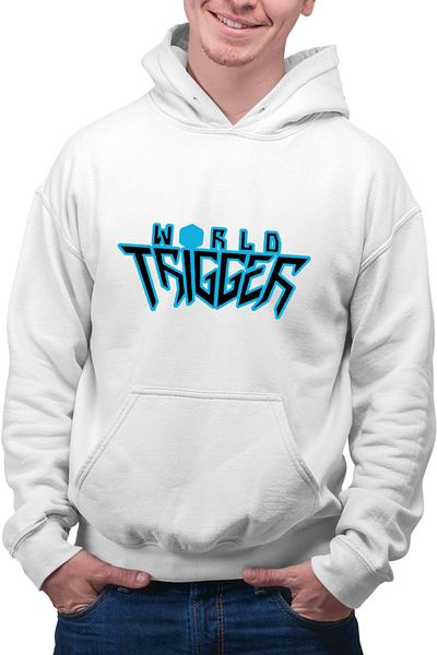 OEM Men's Hoodie World Trigger Logo Action Ashihara Daisuke Mangaka Anime
