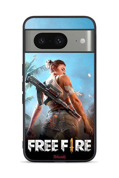 Tolwak Google Pixel 8 Protective Case Cover Free Fire