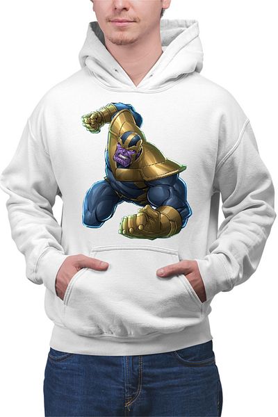 OEM Men's Hoodie Thanos Titan Planet Strongest Super