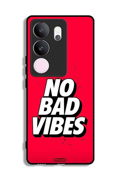 Tolwak vivo V29 Pro Protective Case Cover No Bad Vibes