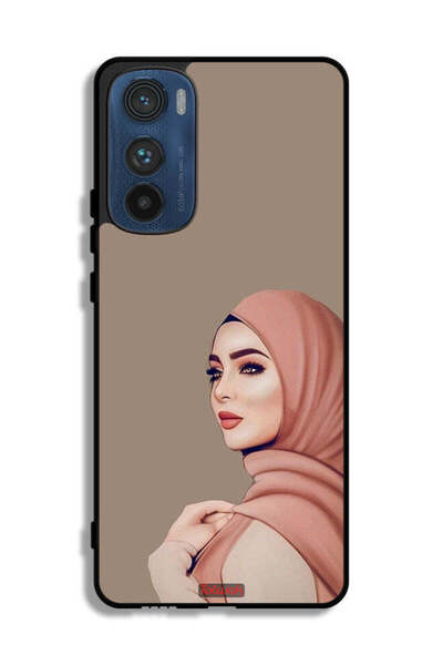 Tolwak Motorola Edge 30 Protective Case Cover Beautiful Hijab Girl