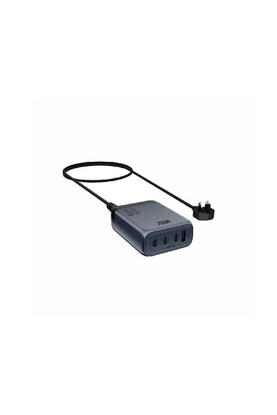 Joda Voltex 100W Charging Station with 3 Type-C Ports and 1 USB Port - Grey