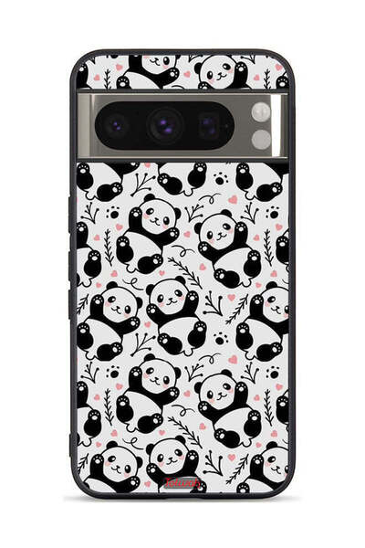 Tolwak غطاء حماية لجهاز جوجل بيكسل 8 برو بنمط الباندا