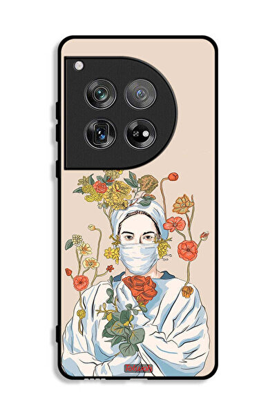 Tolwak غطاء حماية لهاتف OnePlus 12 بتصميم ممرضة فنية