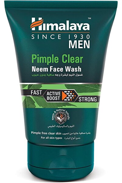 Himalaya هيمالايا للرجال غسول النيم لبشرة الوجه 100مل صافية بدون حبوب