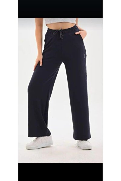 NightLove بنطال واسع الساق من القماش المشروط مع جيوب ديناميكية 158