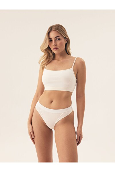 Bloovii Chiloți tanga din bumbac pentru femei, pachet de 2 buc | League