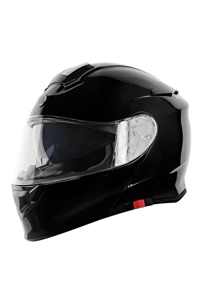 TORC T-28 Çene Açılır Motosiklet Kaskı Siyah