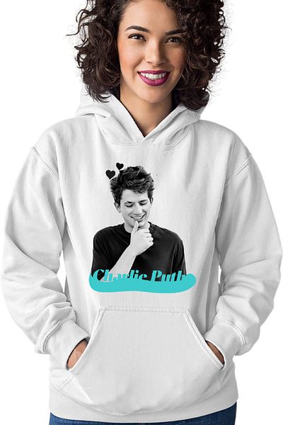 OEM Hanorac Femei Charlie Puth Lovers Hearts Sky Cool Singer