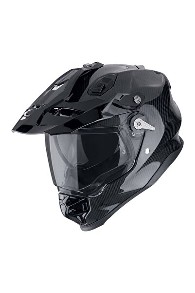 Scorpion ADF-9000 Air Carbon Kapalı Motosiklet Kaskı Siyah