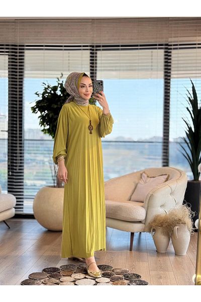 ALANURMODA Pleated Rescue Dress