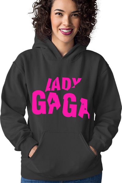 OEM Hanorac Femei Lady Gaga Logo Popular Musician Style