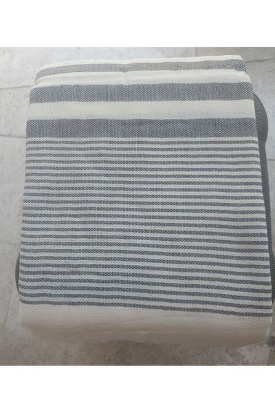 Totem Βαμβακερή Πεστίμπαλα με κρόσσια 100 x 180 cm