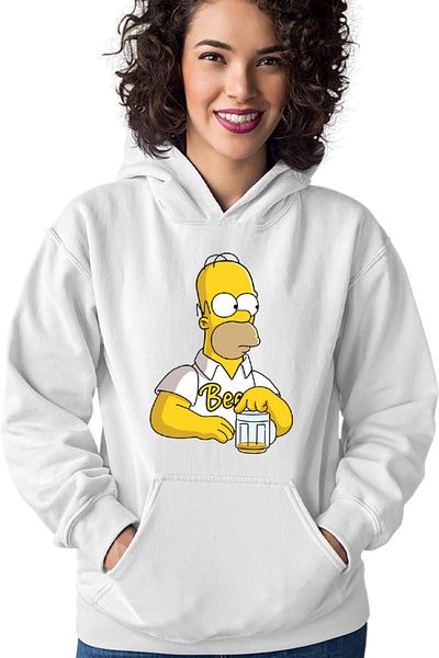 OEM Hanorac Femei The Simpsons Beer Dad Night Dinner Stream Netflix