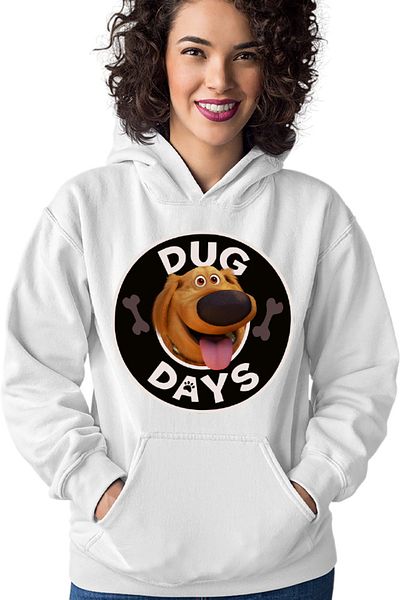 OEM Women's Hoodie Dug Days Dog Animated Movie Disney Pixar Kids