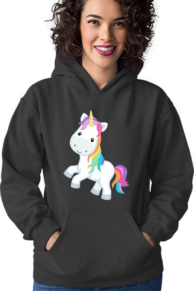 OEM Hanorac Femei Unicorn Squad Colorful Cute Toy Fluffy