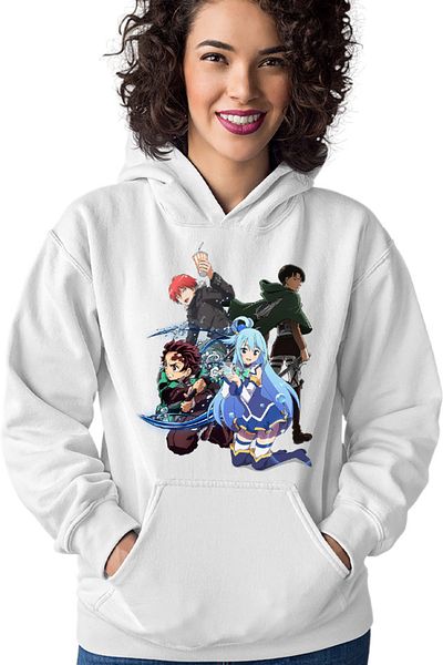 OEM Hanorac Femei Assassination Classroom Karma AOT Levi Kimetsu no Yaiba