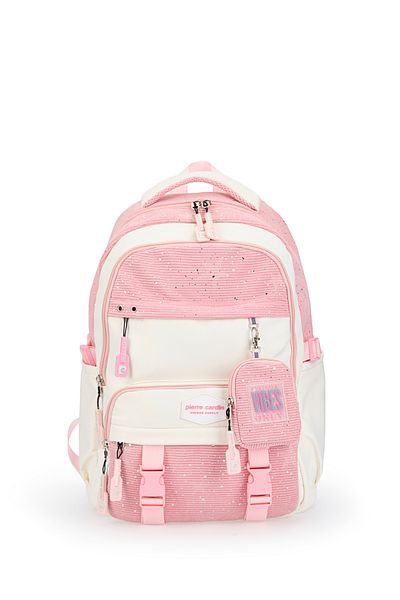 Pierre Cardin Pink School Bag