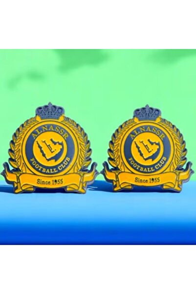 Toybox Metallic Sticker for Al-Nassr Saudi Football Club - 2 Pieces