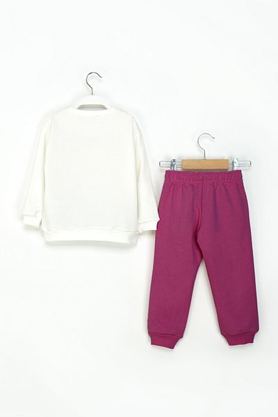 DMB BOYS & GIRLS Girl's Kuromi Tracksuit Set with Elastic Waist Back to School 2-Piece Set