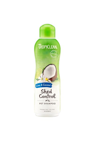 Tropiclean Lime & Coconut Shed Control Dog & Cat Shampoo