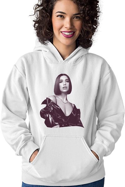 OEM Women's Hoodie Dua Lipa Style Music Soul Popular