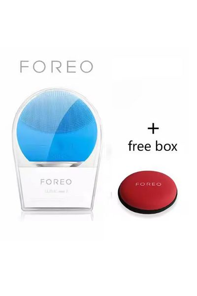 Belora FOREO LUNA mini 2 facial brush, with gift pouch - Astral Blue