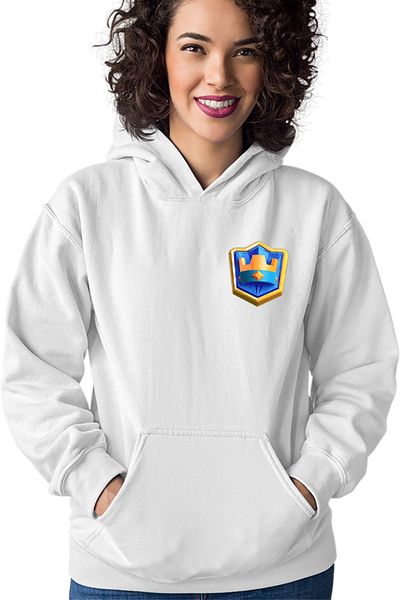 OEM Women's Hoodie Clash Royale King Mobile Game Strategy Supercell