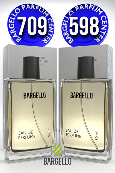 Bargello 709 Erkek 50 ml Parfüm Edp Oriental + 598 Oriental Erkek Parfüm 50 M...